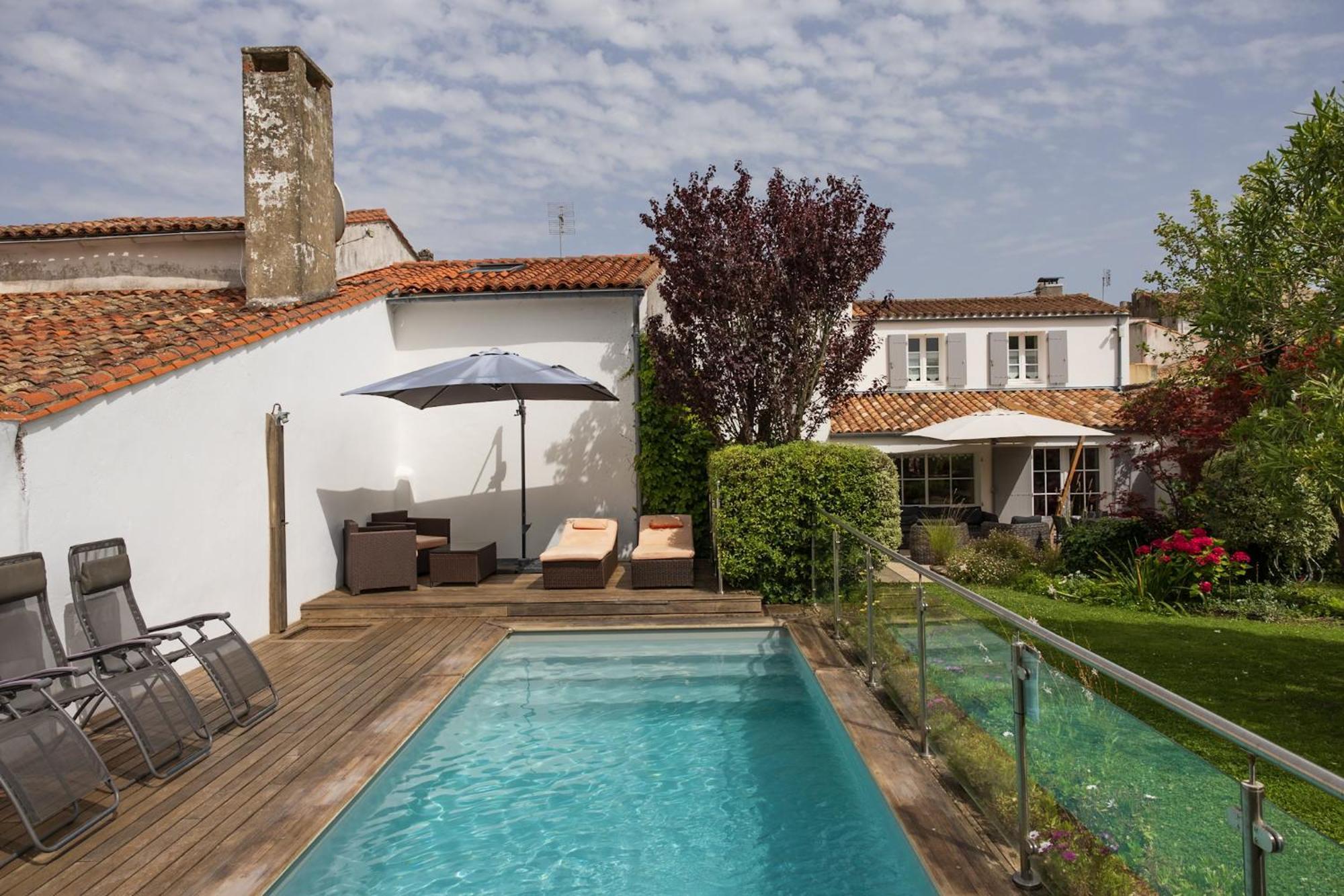 La Martinoise Garden Hotel Saint-Martin-de-Re Ruang foto